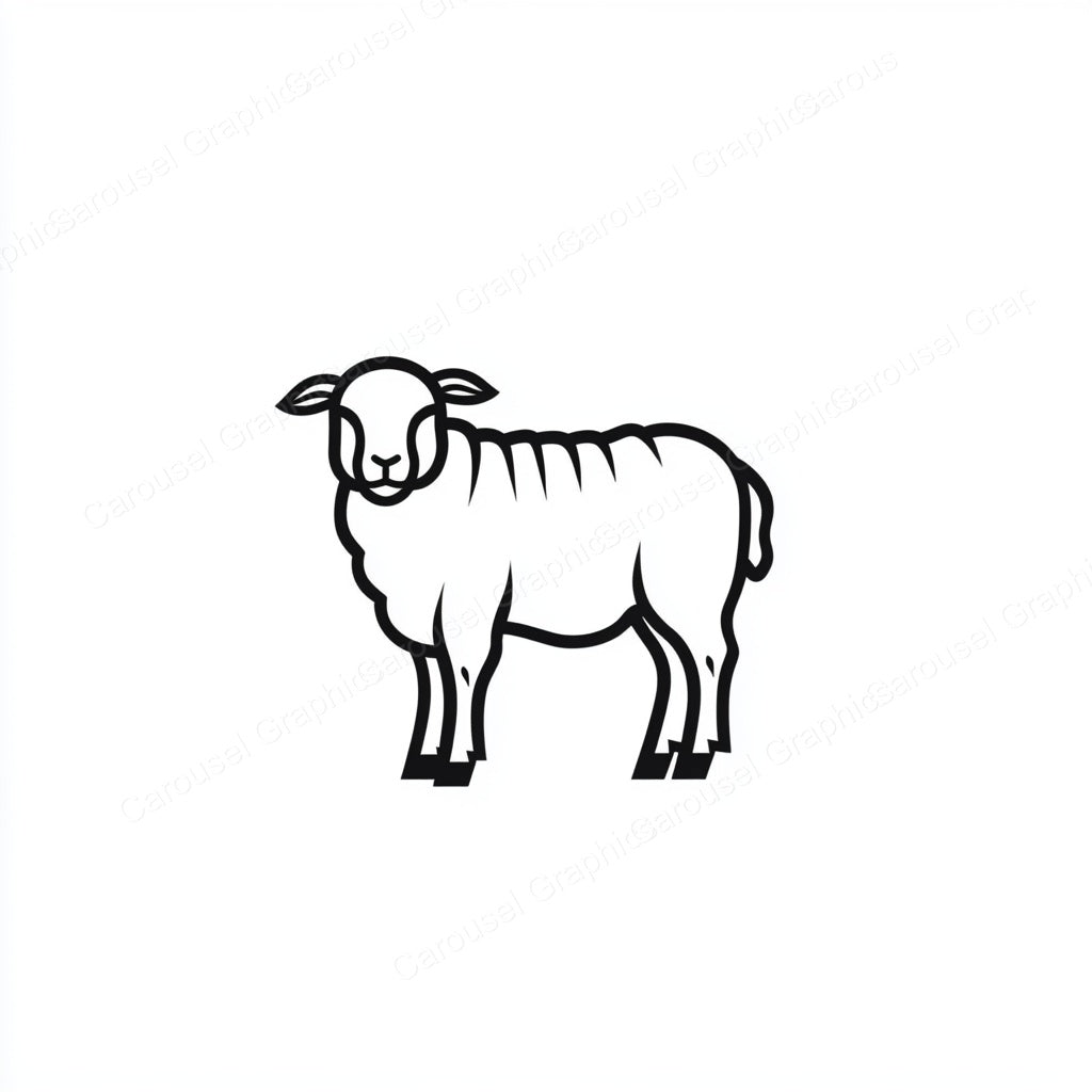 Sheep Vector Graphic preview