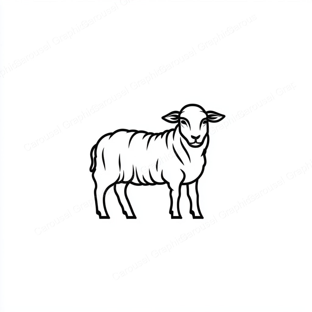 Sheep Vector Graphic preview