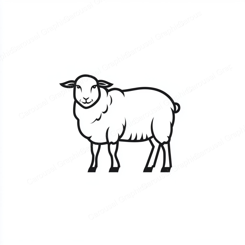 Sheep Vector Graphic preview