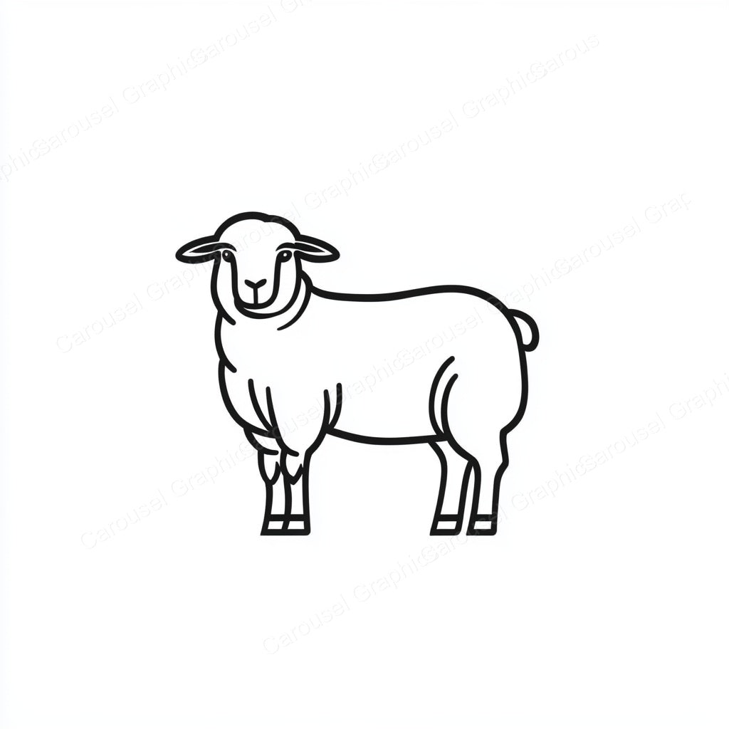Sheep Vector Graphic preview