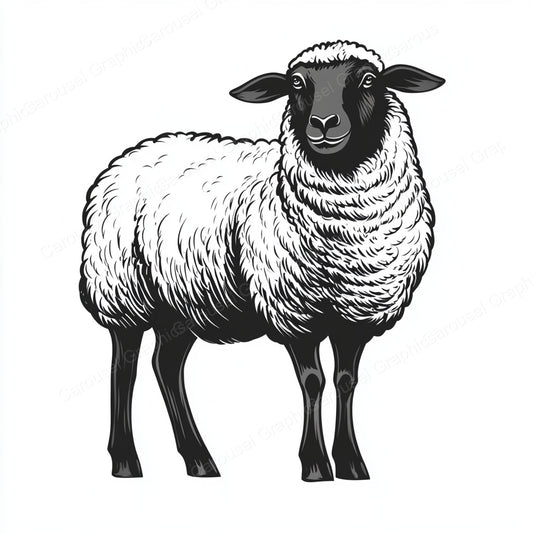 Sheep Vector Graphic preview
