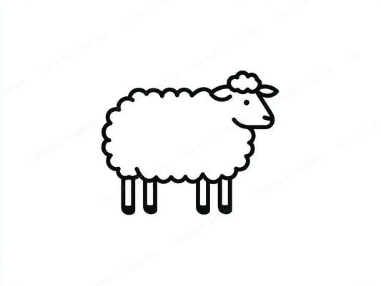 Sheep Vector Graphic preview