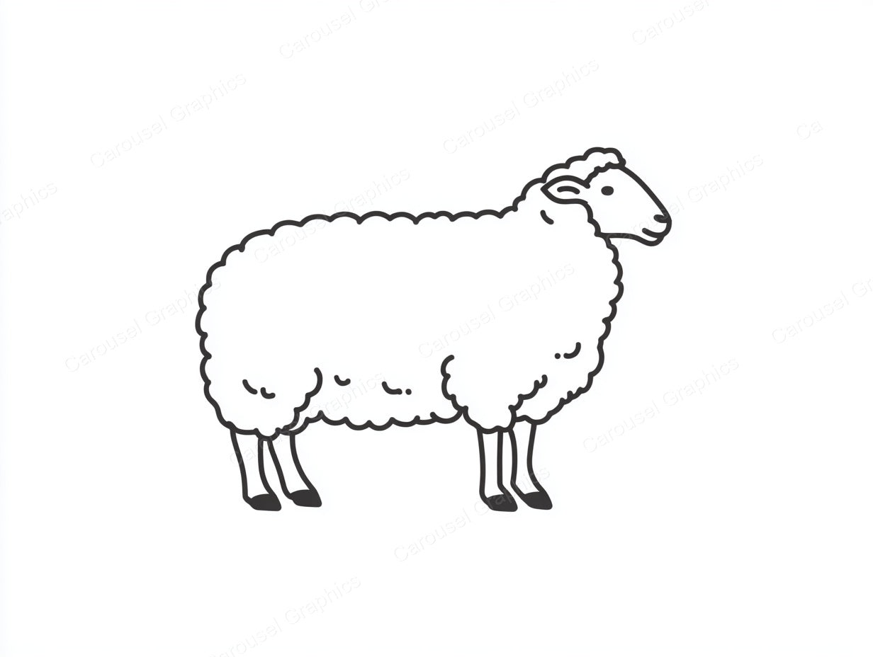 Sheep Vector Graphic preview