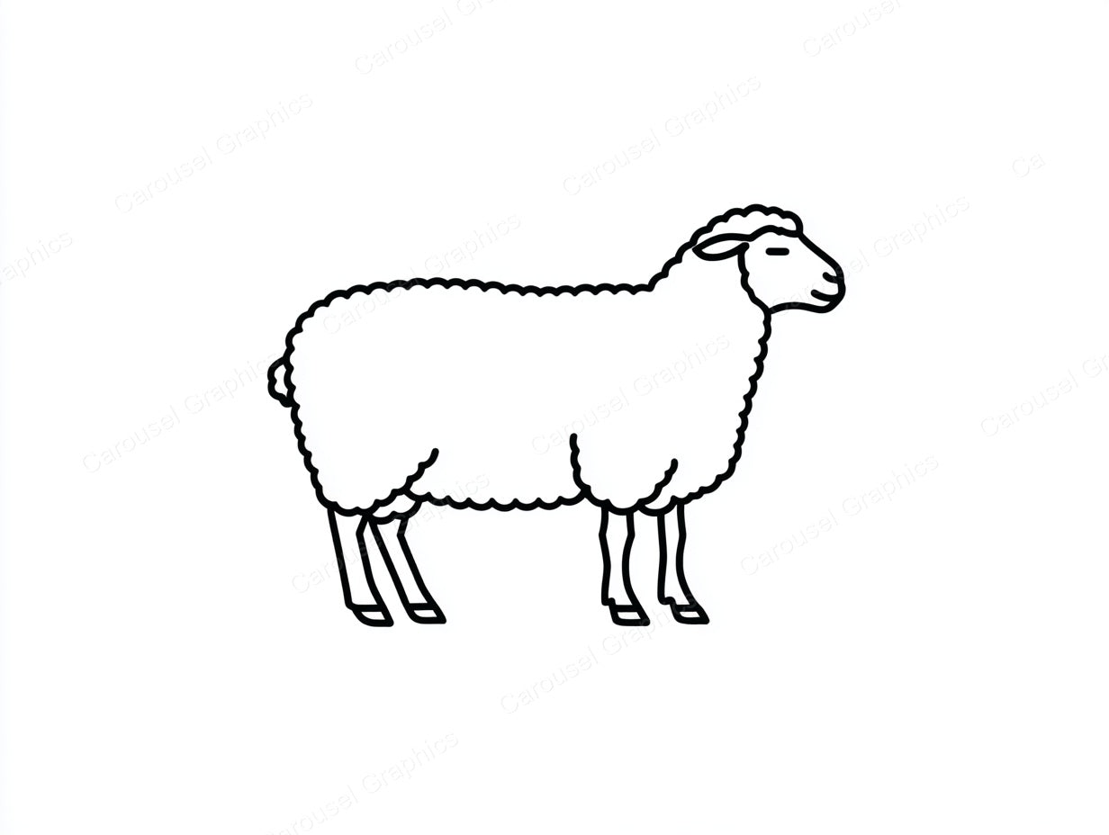 Sheep Vector Graphic preview