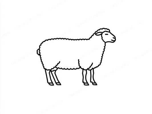 Sheep Vector Graphic preview
