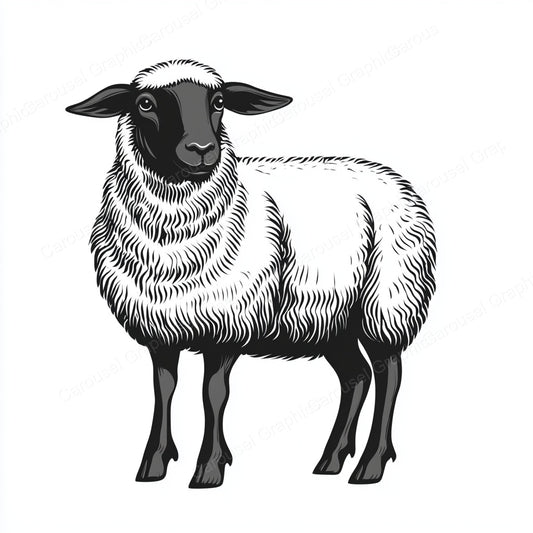 Sheep Vector Graphic preview