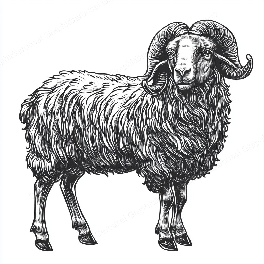 Sheep Vector Graphic preview