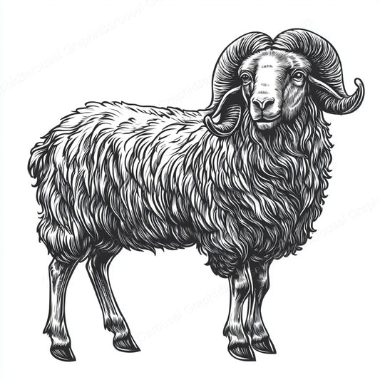 Sheep Vector Graphic preview