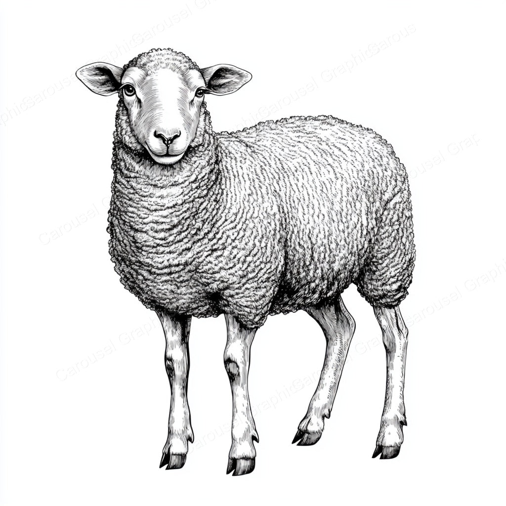Sheep Vector Graphic preview