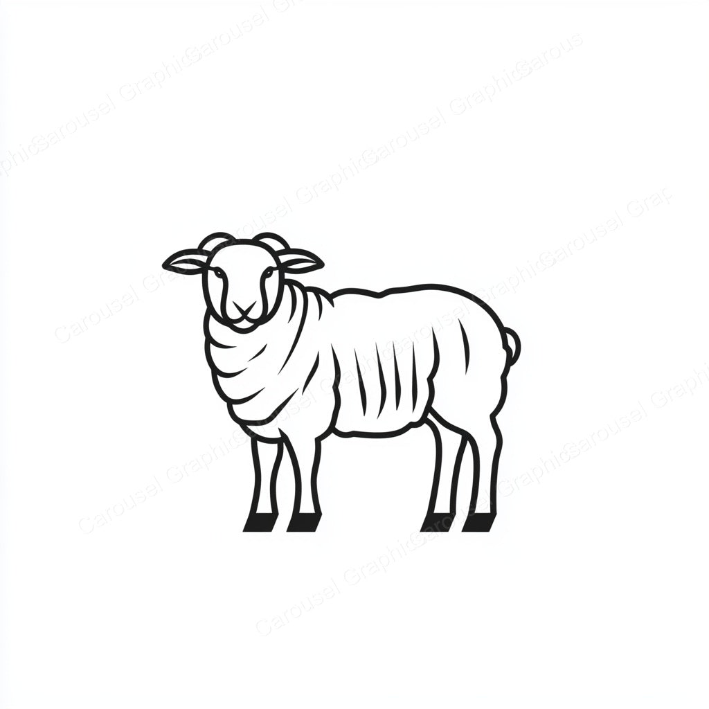 Sheep Vector Graphic preview