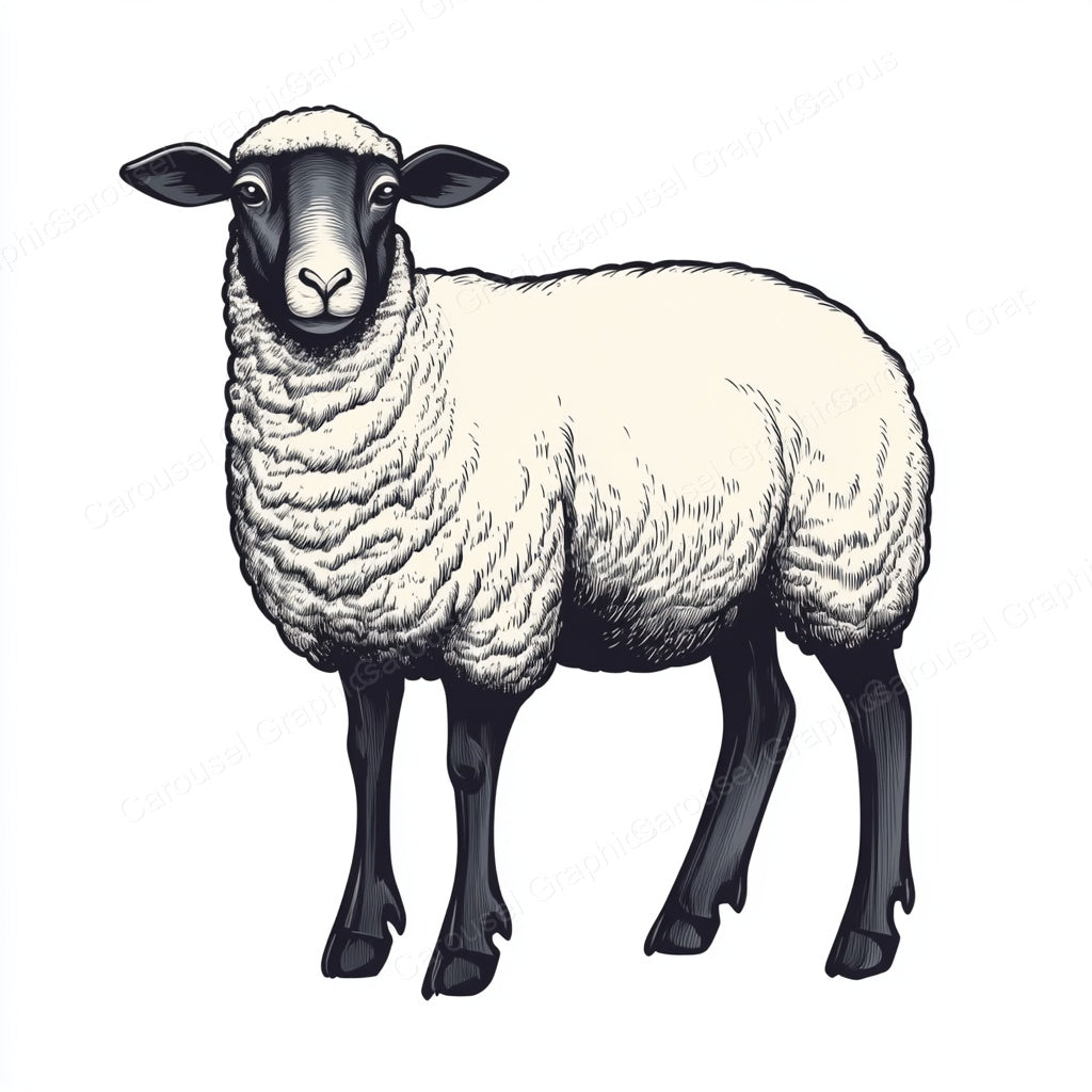Sheep Vector Graphic preview