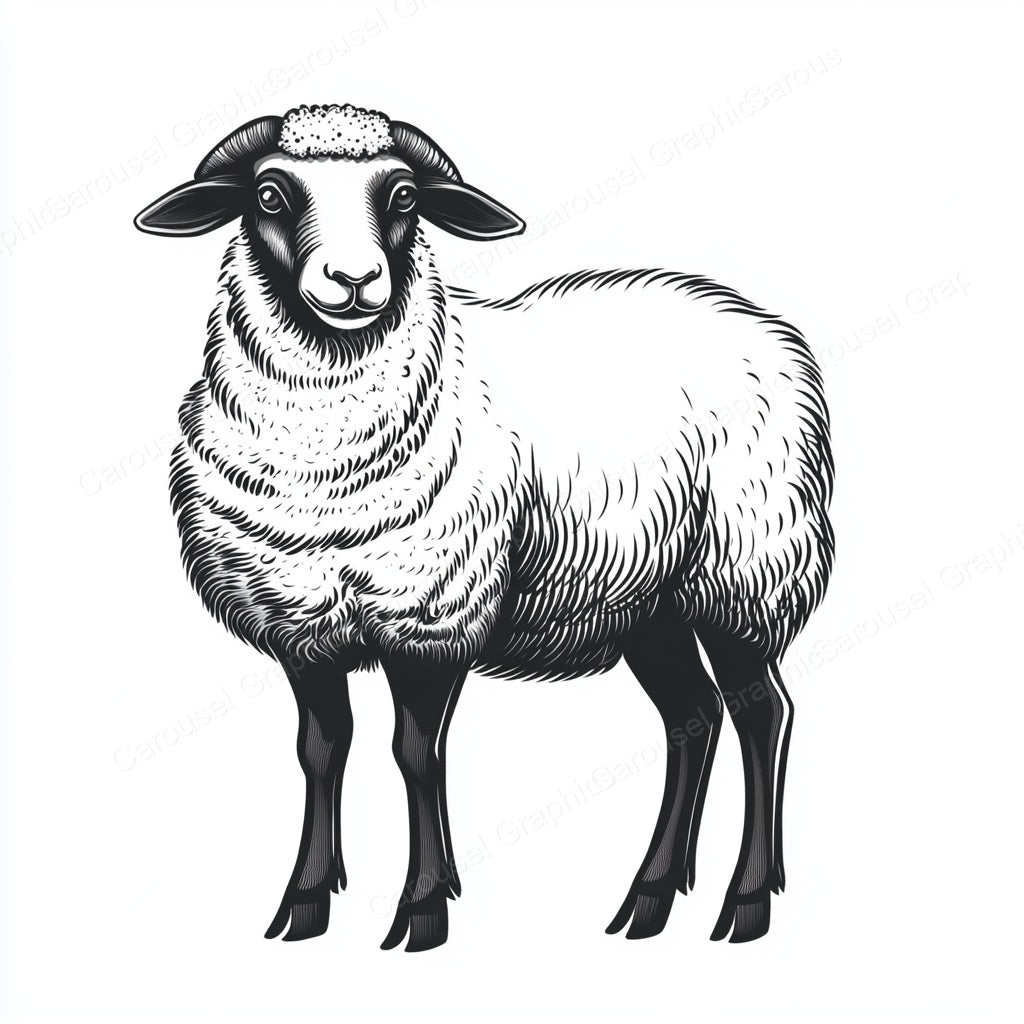 Sheep Vector Graphic preview