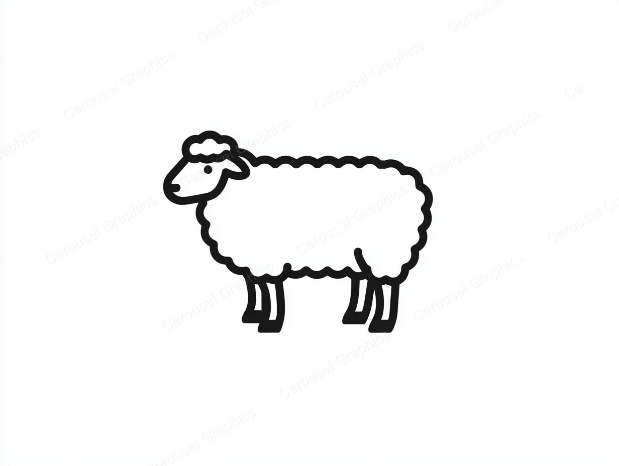 Sheep Vector Graphic preview