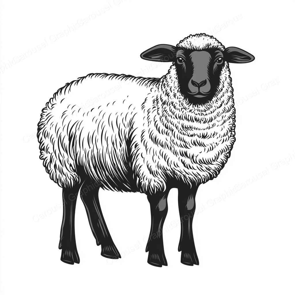 Sheep Vector Graphic preview