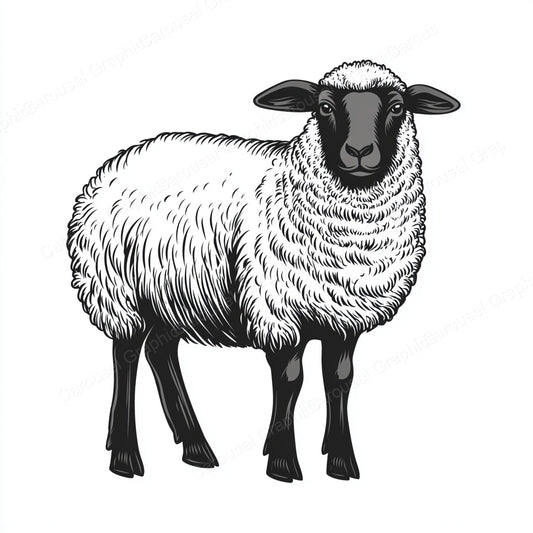Sheep Vector Graphic preview