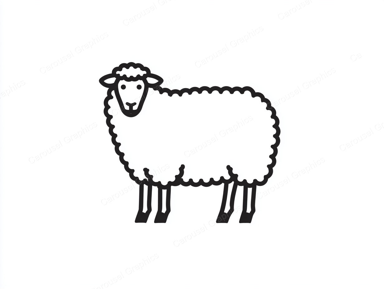 Sheep Vector Graphic preview