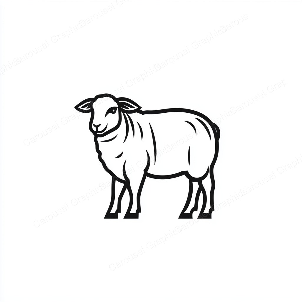 Sheep Vector Graphic preview
