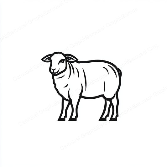 Sheep Vector Graphic preview