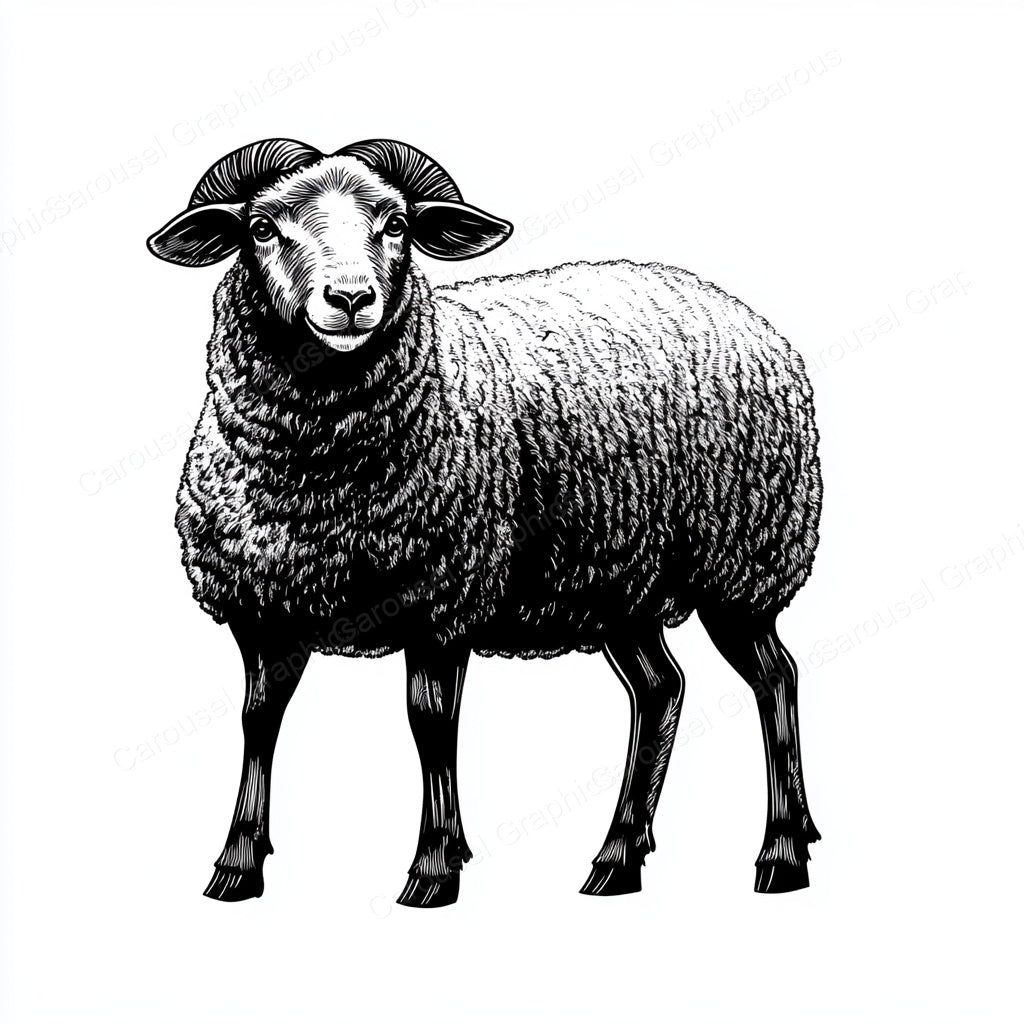 Sheep Vector Graphic preview