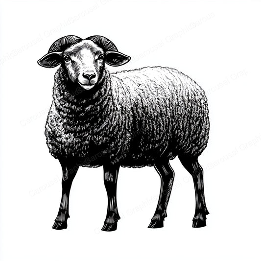 Sheep Vector Graphic preview