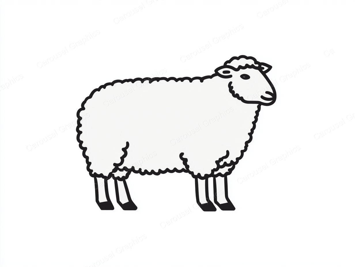 Sheep Vector Graphic preview
