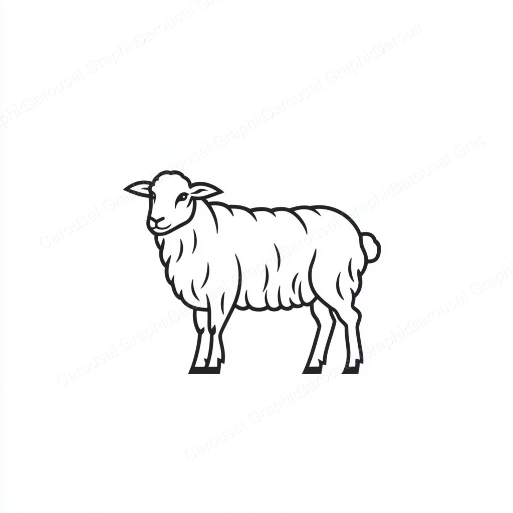 Sheep Vector Graphic preview