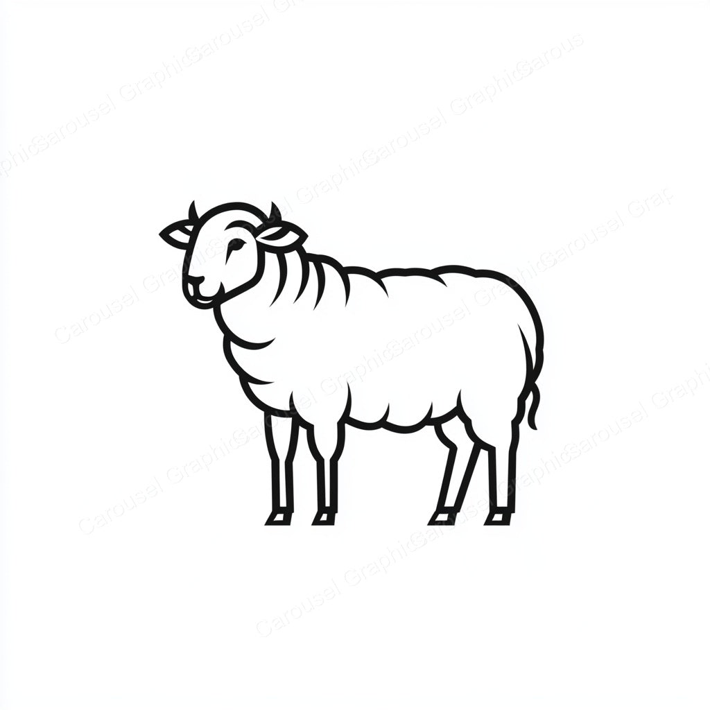 Sheep Vector Graphic preview