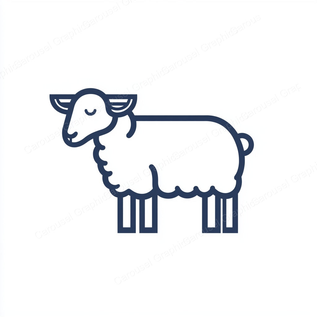 Sheep Vector Graphic preview