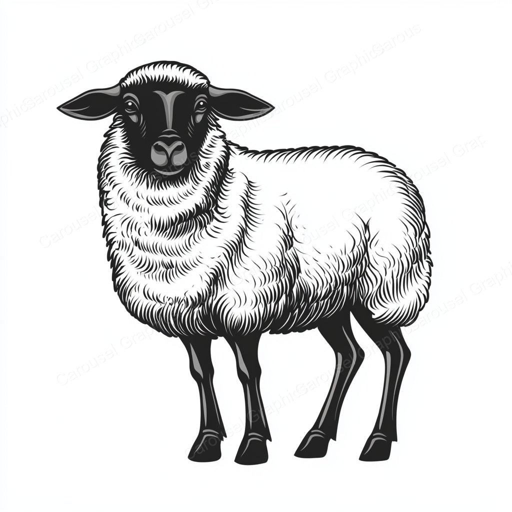 Sheep Vector Graphic preview