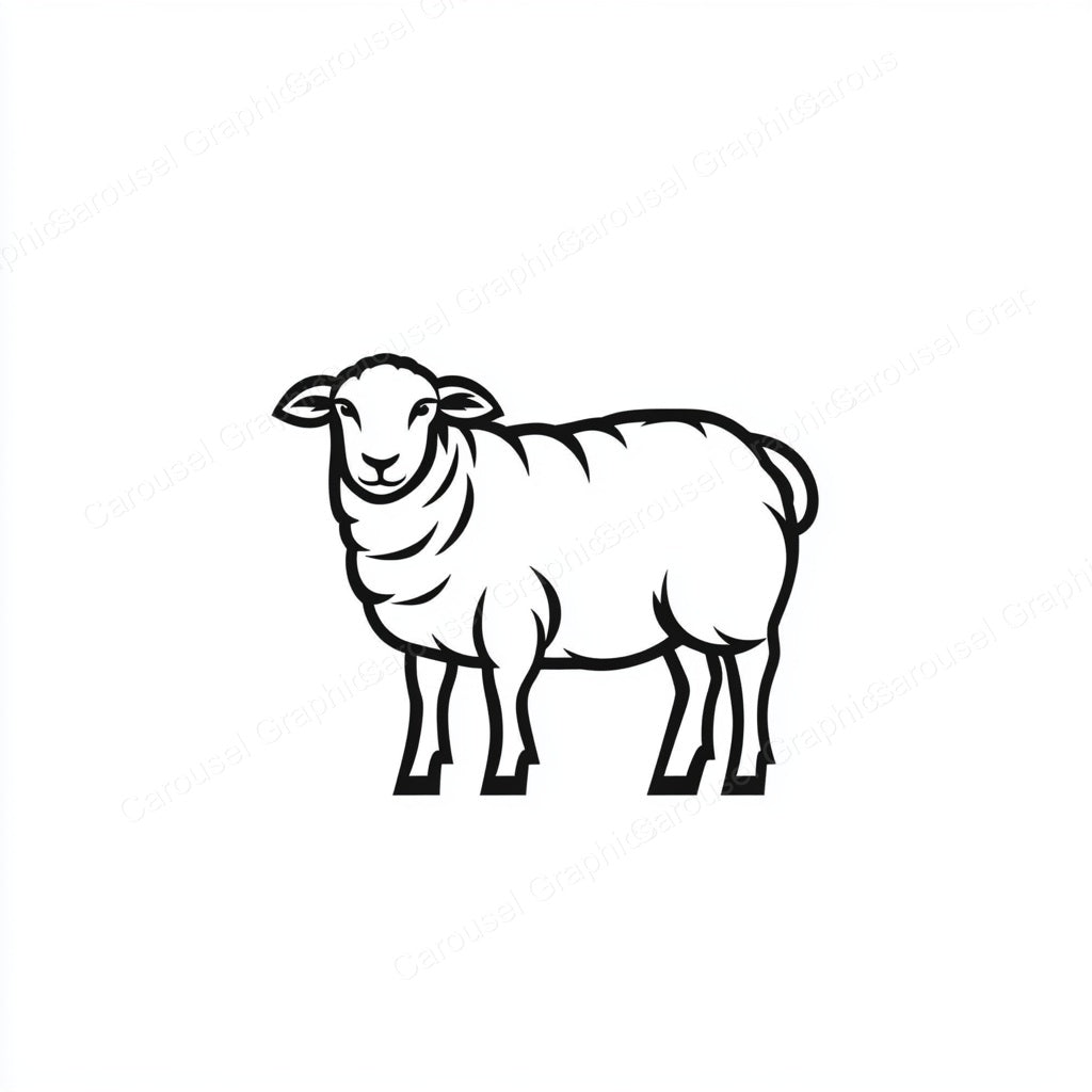 Sheep Vector Graphic preview