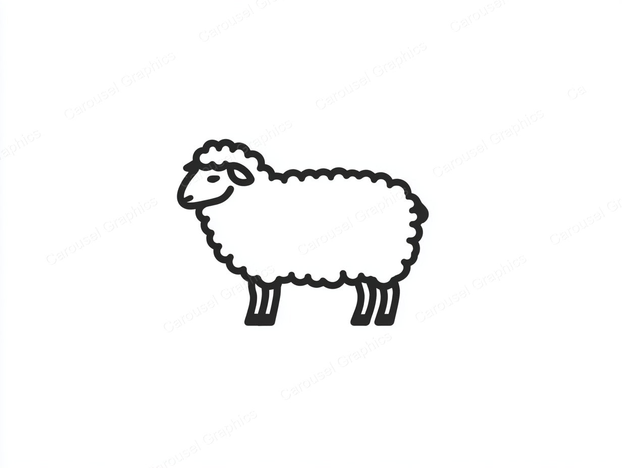 Sheep Vector Graphic preview