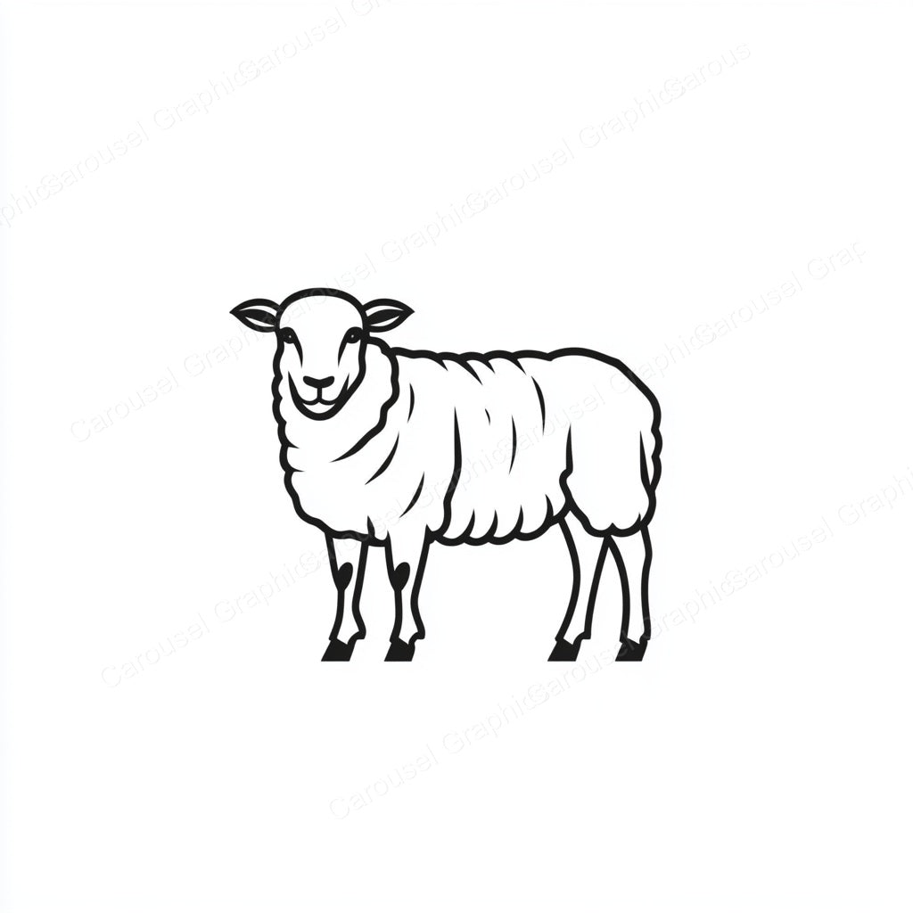 Sheep Vector Graphic preview