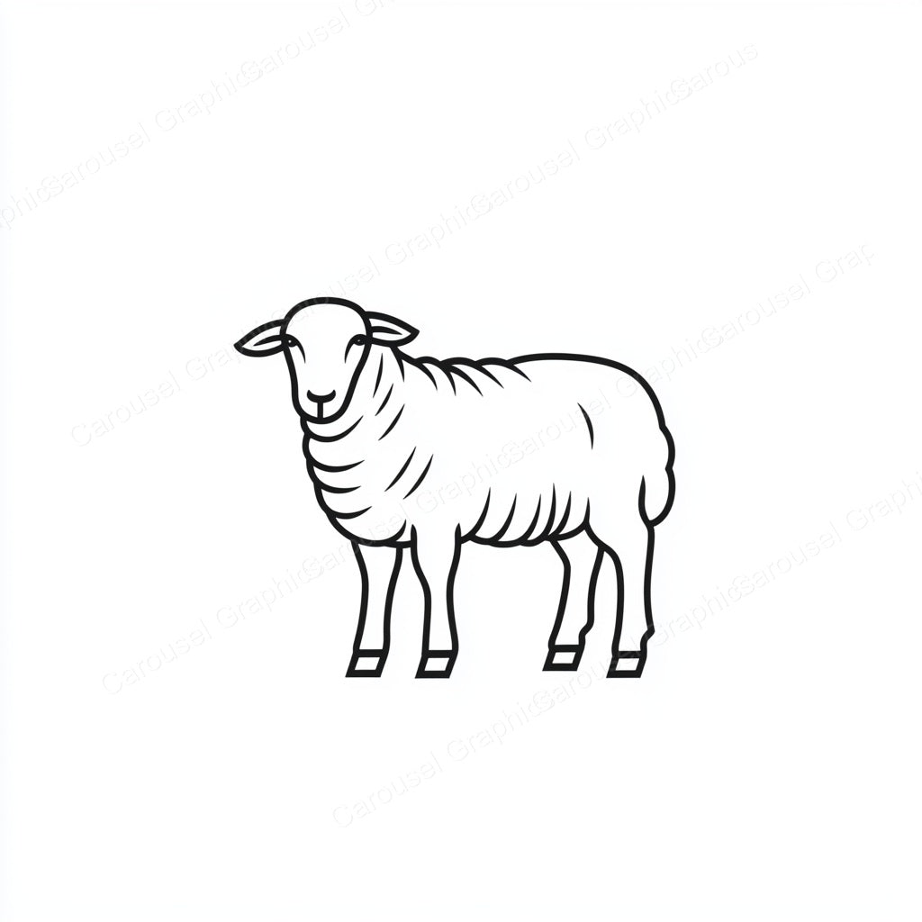 Sheep Vector Graphic preview