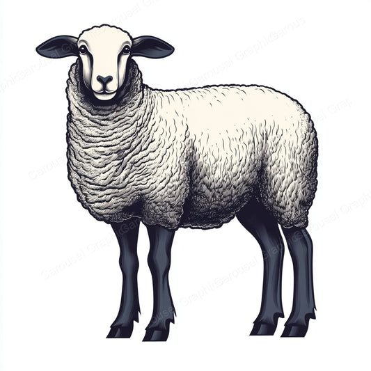 Sheep Vector Graphic preview