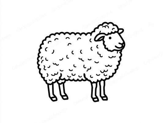Sheep Vector Graphic preview