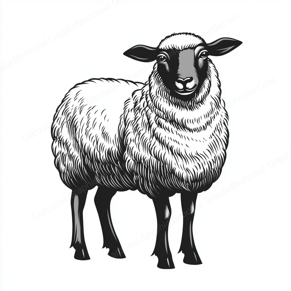 Sheep Vector Graphic preview