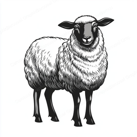 Sheep Vector Graphic preview