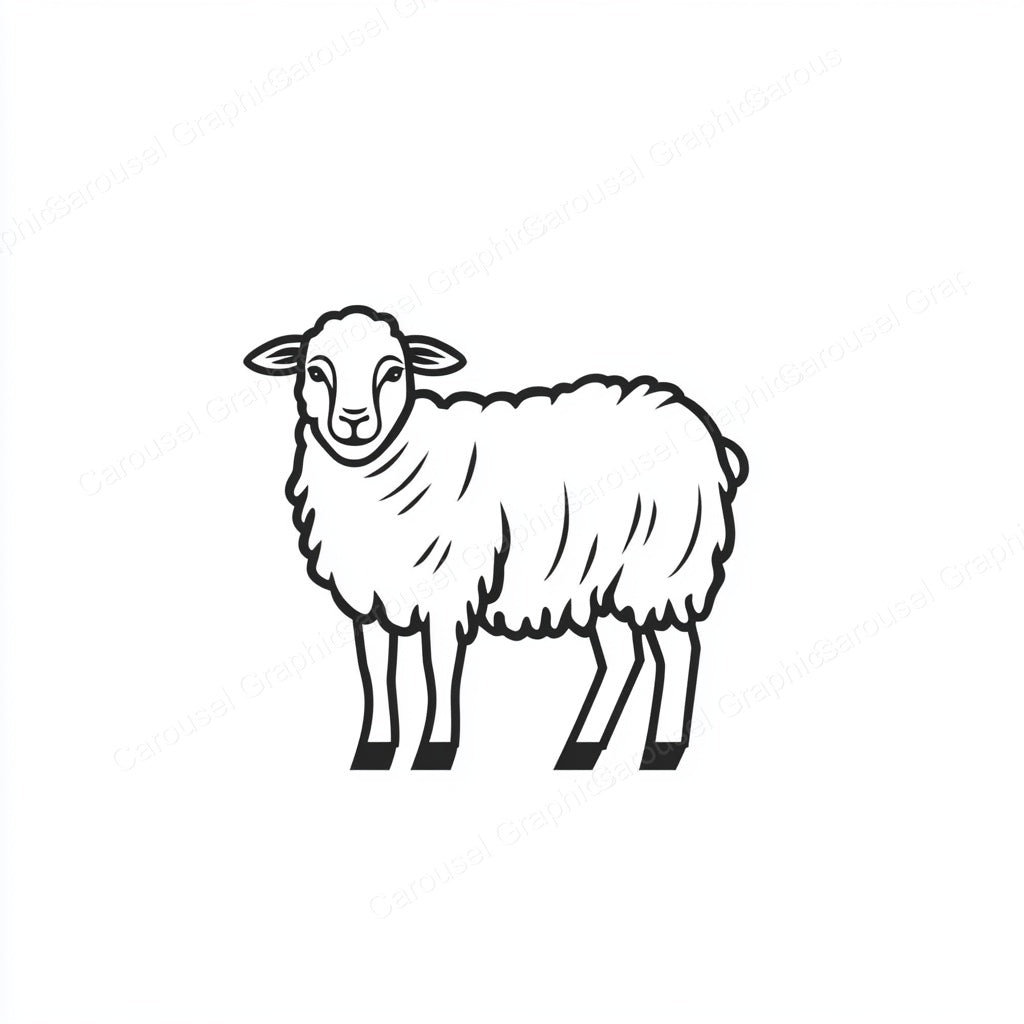 Sheep Vector Graphic preview
