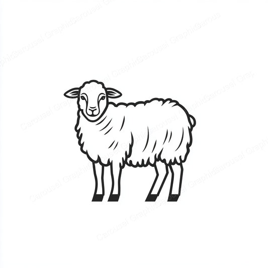 Sheep Vector Graphic preview