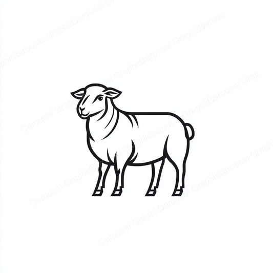 Sheep Vector Graphic preview