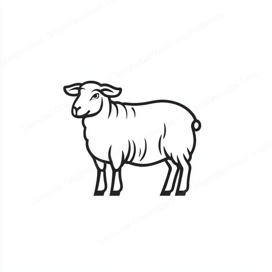 Sheep Vector Graphic preview