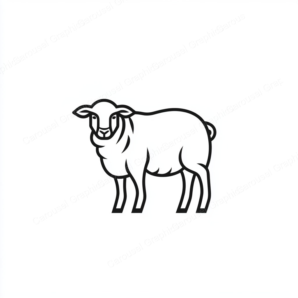 Sheep Vector Graphic preview