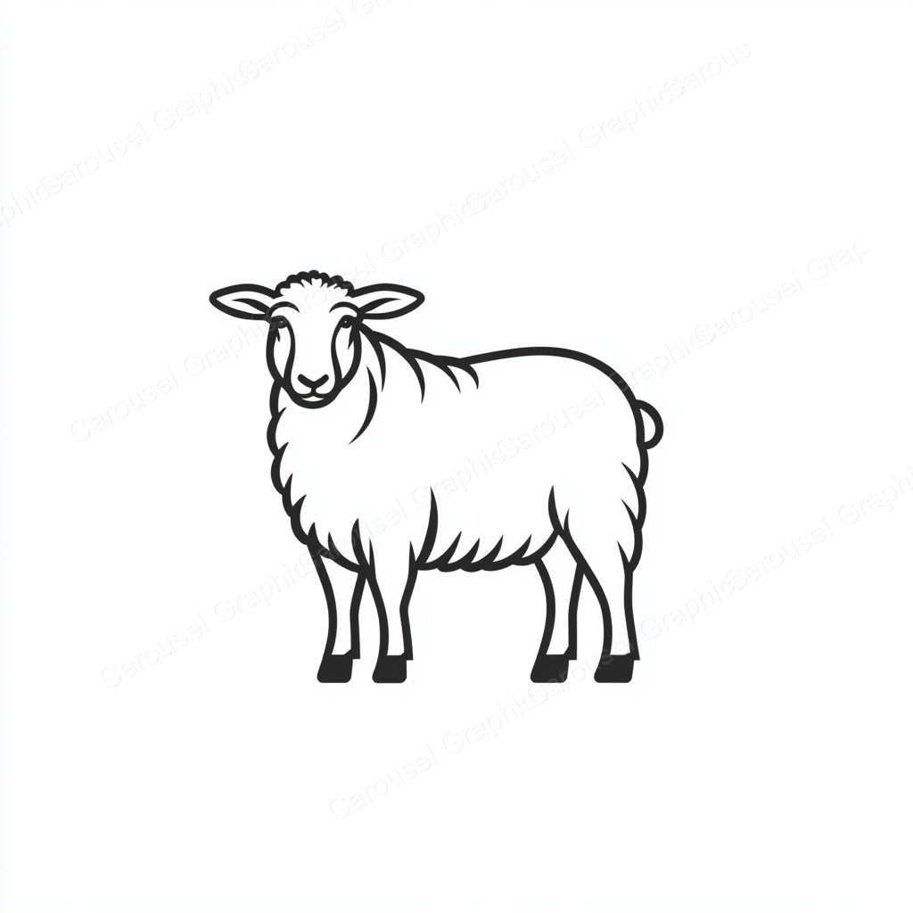 Sheep Vector Graphic preview