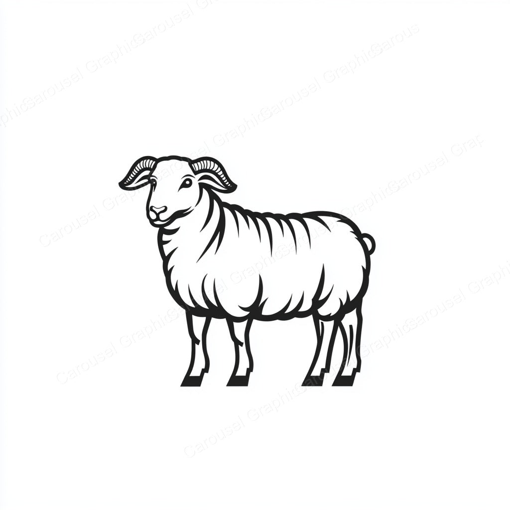 Sheep Vector Graphic preview