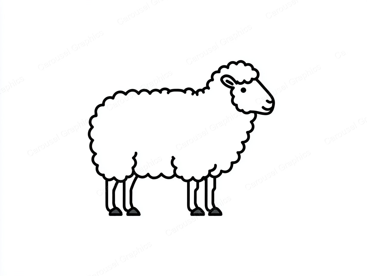 Sheep Vector Graphic preview