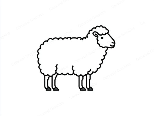 Sheep Vector Graphic preview