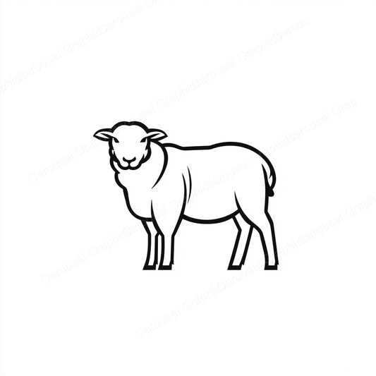Sheep Vector Graphic preview