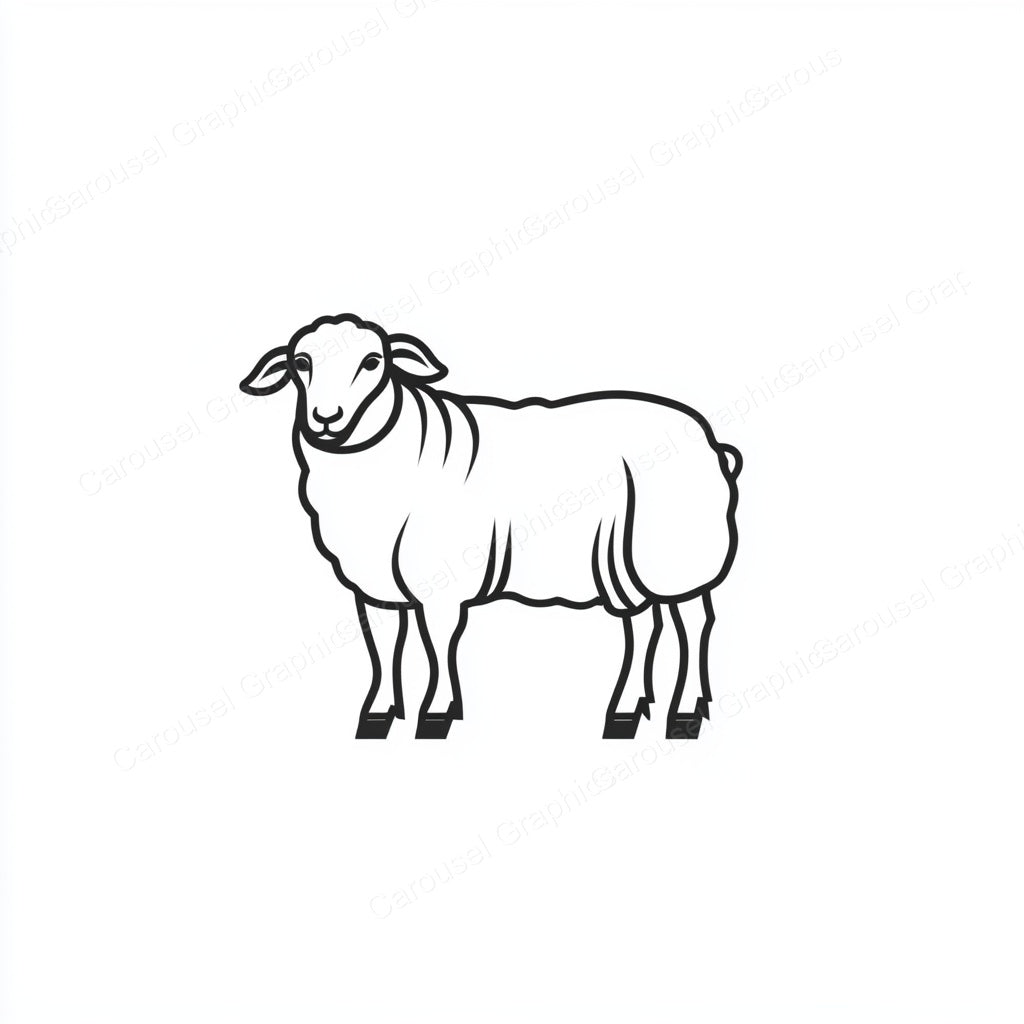 Sheep Vector Graphic preview