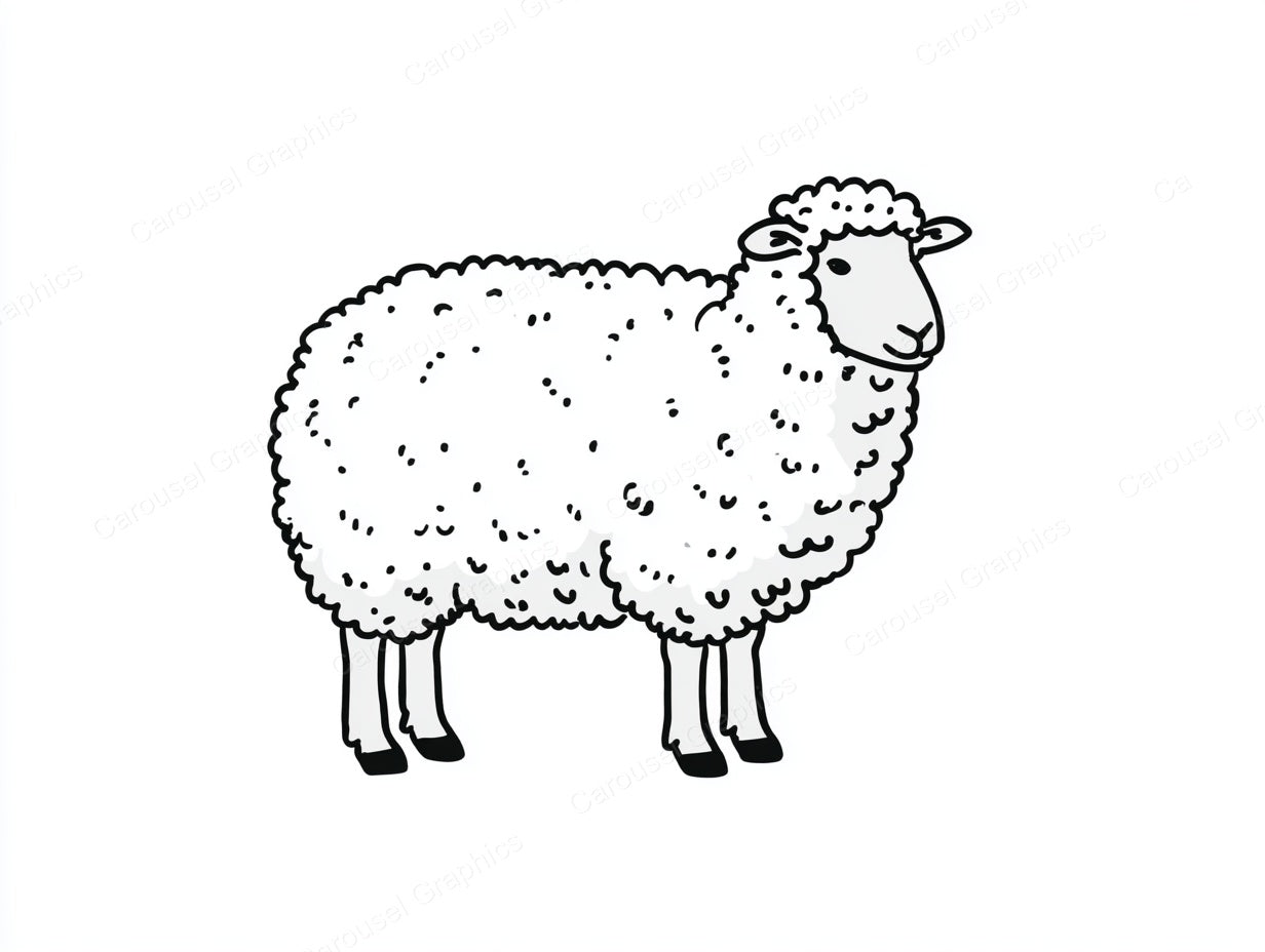 Sheep Vector Graphic preview