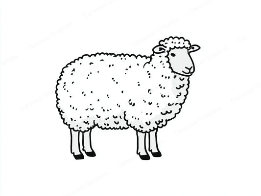 Sheep Vector Graphic preview